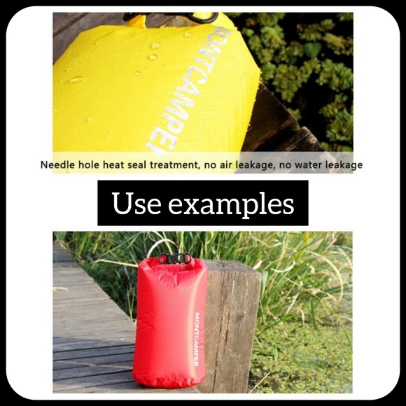 3L waterproof nylon outdoor Travel dry storage camping bag brand new in black - Picture 5 of 10